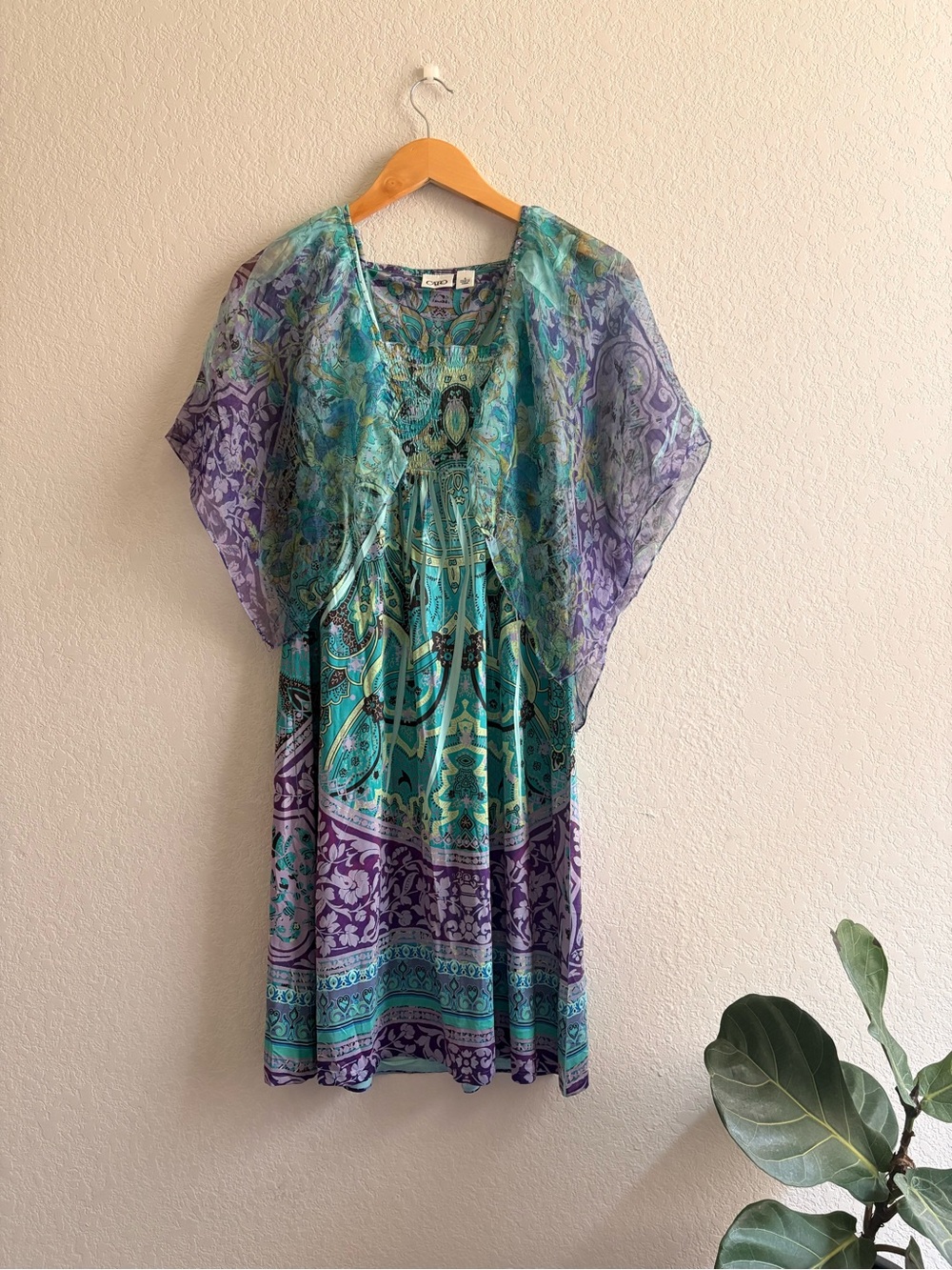 Cato Dress Women S Sheer Floral Flutter Sleeve Ruffle Neck Dark Fairy Whimsigot